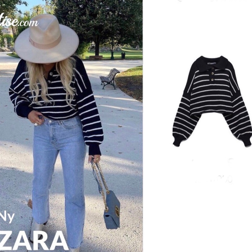 Zara Crop Sweater